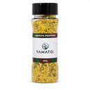 Tempero Lemon Pepper Yamato 90 g em frasco com tampa preta